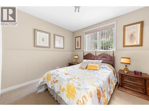 Main Floor 2nd Bedroom at 550 Glenmeadows Road Unit# 100, Glenmore, Kelowna