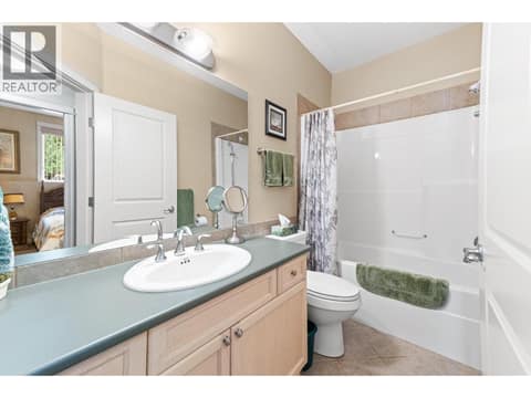 Main Floor Bath at 550 Glenmeadows Road Unit# 100, Glenmore, Kelowna