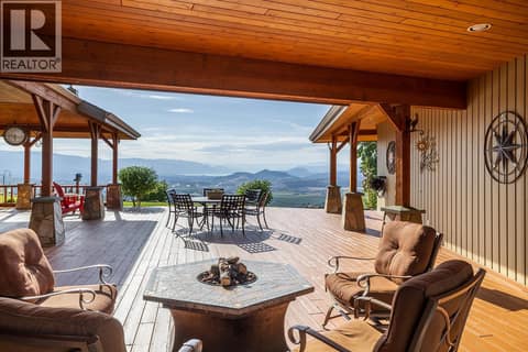 Covered and Open Deck at 5705 Upper Booth N Road, Ellison, Kelowna