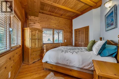 Main Floor Bedroom at 5705 Upper Booth N Road, Ellison, Kelowna