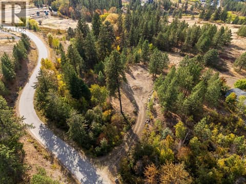 Overview of the 4.5+ acres on the other side of Upper Booth Road N at 5705 Upper Booth N Road, Ellison, Kelowna