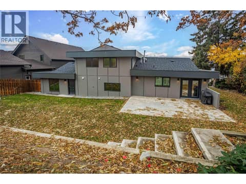 Backyard at 3038 Ourtoland Road, Lakeview Heights, West Kelowna