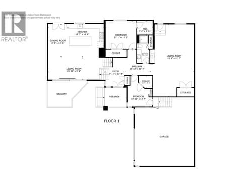Main Floor at 3038 Ourtoland Road, Lakeview Heights, West Kelowna