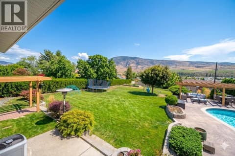 Backyard at 6521 BELLEVUE Drive, Oliver