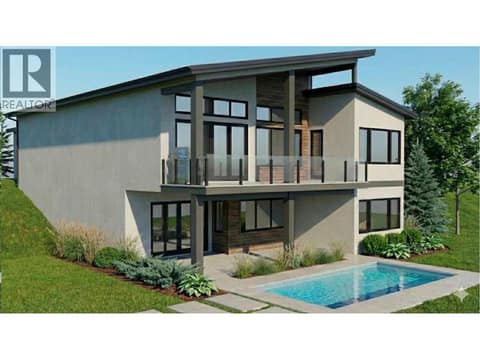 Room for a pool!! Sample rendering from Mullins Design at 1960 Northern Flicker Court Unit# 7, McKinley Landing, Kelowna