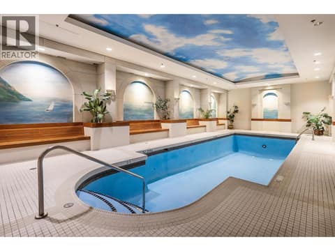 Indoor Pool at 1156 Sunset Drive Unit# 113, Kelowna North