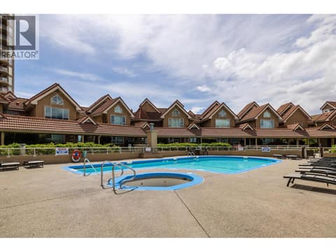 Outdoor Pool at 1156 Sunset Drive Unit# 113, Kelowna North