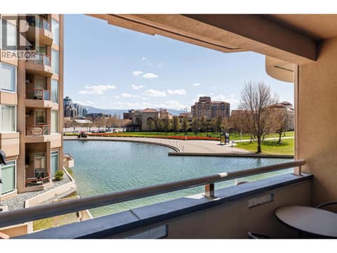 Upper Patio Deck at 1156 Sunset Drive Unit# 113, Kelowna North