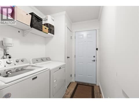 Laundry Room - Deck Entry at 4701 Pleasant Valley Road Unit# 13, Harwood, Vernon