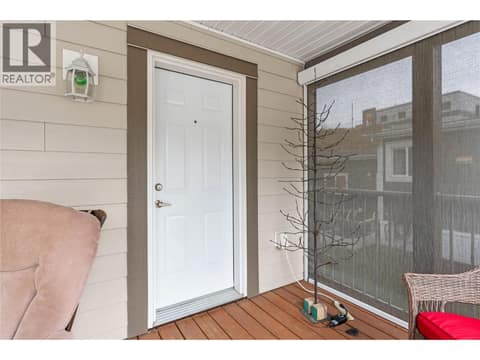 New privacy screen shades at 4701 Pleasant Valley Road Unit# 13, Harwood, Vernon