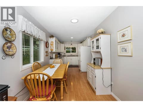 Dining area at 3300 Becker Street, Armstrong/ Spall.