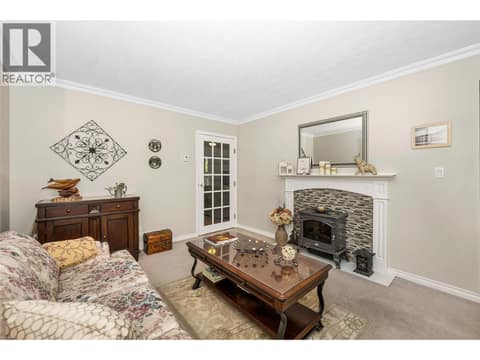 Living Room at 3300 Becker Street, Armstrong/ Spall.