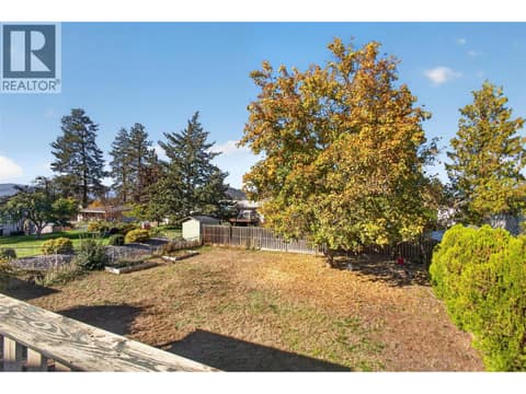 Backyard at 1420 Graham Road, Rutland South, Kelowna