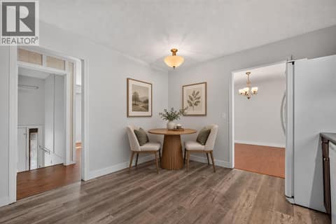 Space for a small table or extra pantry room *virtually staged* at 1420 Graham Road, Rutland South, Kelowna