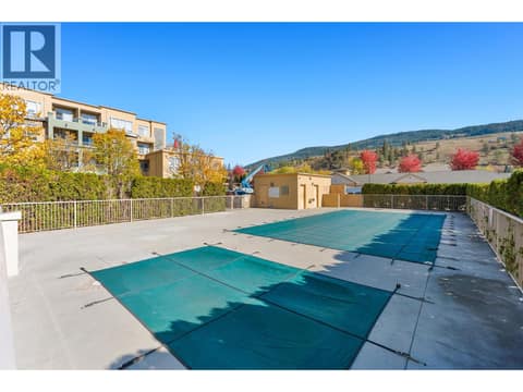 Outdoor Pool and Hot Tub at 3550 Woodsdale Road Unit# 111, Lake Country East / Oyama