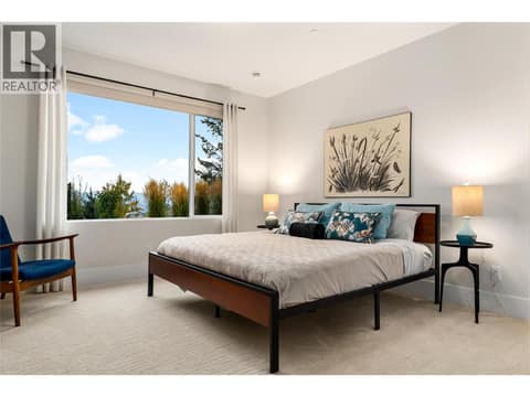 Bedroom Two Lower Level at 125 Diamond Way, Predator Ridge, Vernon