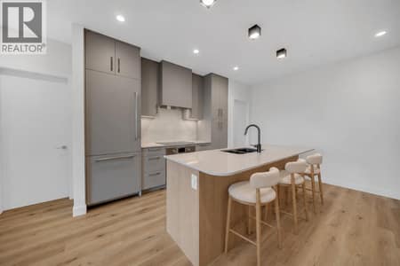 Virtually Staged Kitchen at 3300 Lakeshore Drive Unit# 418, Lower Mission, Kelowna