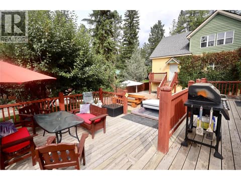 Patio area at 1693 Oberg Johnson Road, West & North Highway 1, Golden