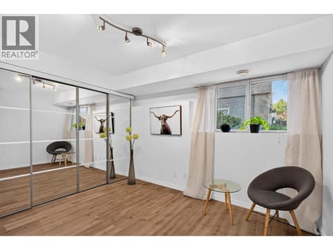 4th bedroom on lower level at 183 Magic Drive, Glenmore, Kelowna