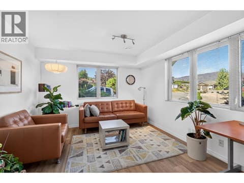 Bright office or studio on lower level at 183 Magic Drive, Glenmore, Kelowna