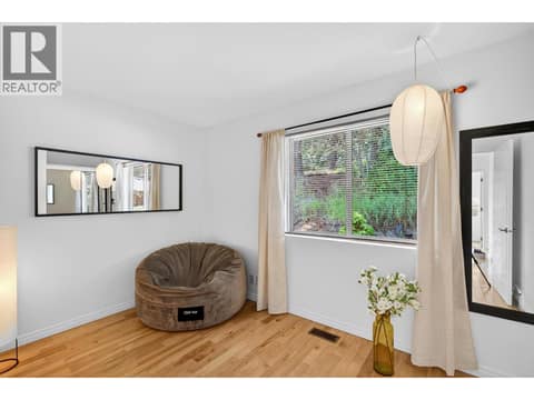Second bedroom on main level at 183 Magic Drive, Glenmore, Kelowna