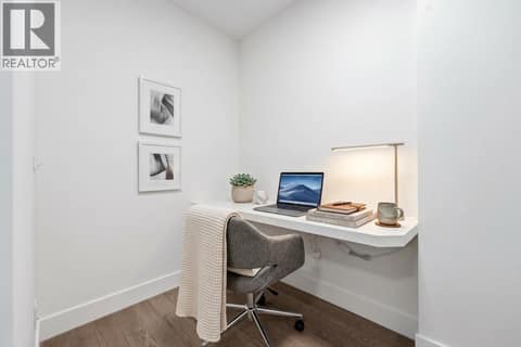 Virtually Staged - Den at 1181 Sunset Drive Unit# 701, Kelowna North