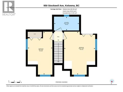 Carriage house 2nd floor at 950 & 952 Stockwell Avenue, Kelowna North