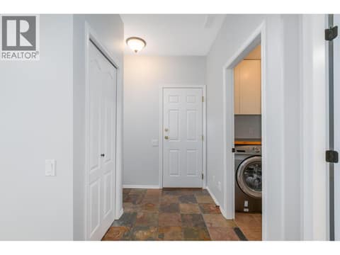 Entry From Garage at 2425 Mount Baldy Drive Unit# 19, Dilworth Mountain, Kelowna