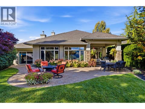 Backyard at 3887 Gallaghers Parkway, South East Kelowna