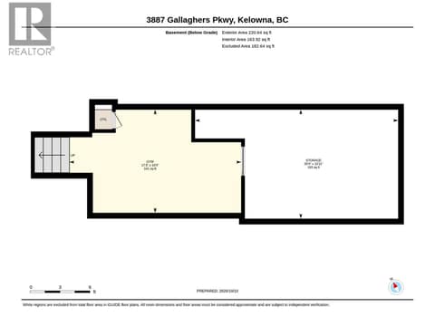 Basement at 3887 Gallaghers Parkway, South East Kelowna