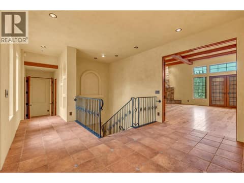 One of Two Stairwells to the Basement at 18005 Whitfield Road, Summerland Rural