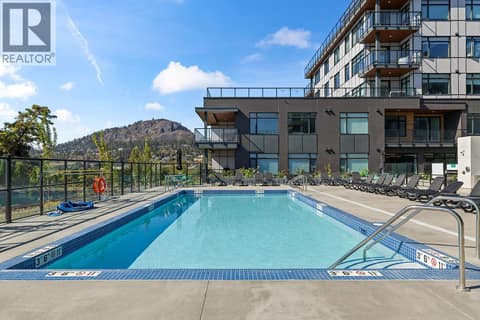 Outdoor Pool at 2760 Olalla Road Unit# 208, Lakeview Heights, West Kelowna