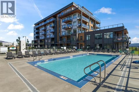 Outdoor Pool at 2760 Olalla Road Unit# 208, Lakeview Heights, West Kelowna