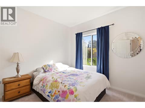2nd bedroom (main floor) at 724 Lone Pine Drive, Black Mountain, Kelowna