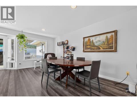 Dining Room Upstairs at 1212 Cerise Drive, Glenmore, Kelowna