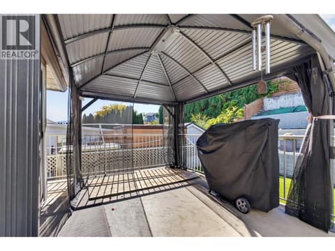 Large Deck off the Kitchen at 1212 Cerise Drive, Glenmore, Kelowna