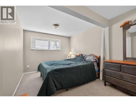 Main Bedroom in Suite at 1212 Cerise Drive, Glenmore, Kelowna