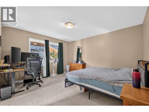 Primary Bedroom Upstairs at 1212 Cerise Drive, Glenmore, Kelowna
