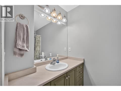 Second Upstairs Bathroom at 1212 Cerise Drive, Glenmore, Kelowna