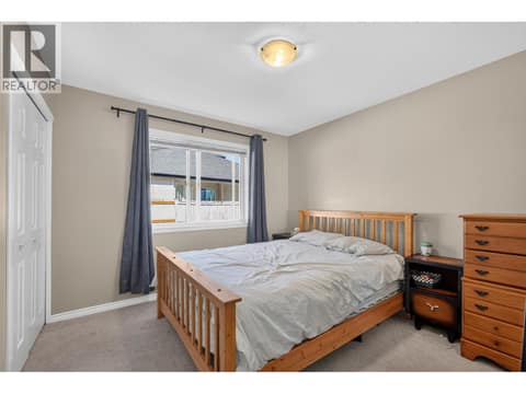 Second Upstairs Bedroom at 1212 Cerise Drive, Glenmore, Kelowna