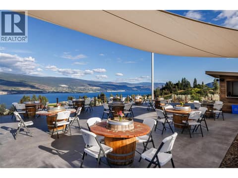 Service Patio at 18555 Matsu Drive, Summerland Rural