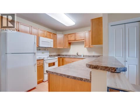 Kitchen at 4740 20 Street Unit# 99, Harwood, Vernon