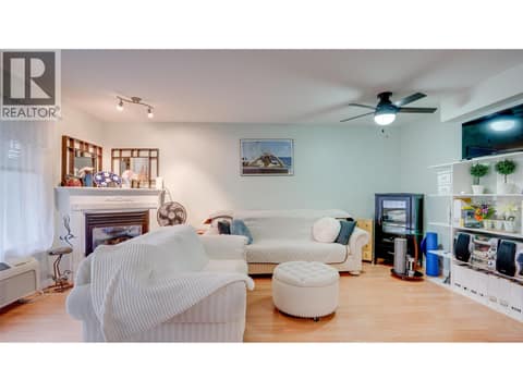 Living Room at 4740 20 Street Unit# 99, Harwood, Vernon