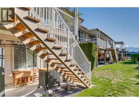 Patio at 4740 20 Street Unit# 99, Harwood, Vernon