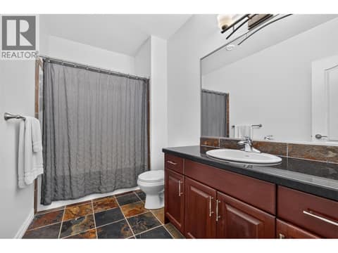 Downstairs Bathroom at 2512 Selkirk Drive, Dilworth Mountain, Kelowna