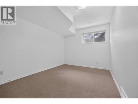 Fifth Bedroom Downstairs at 2512 Selkirk Drive, Dilworth Mountain, Kelowna