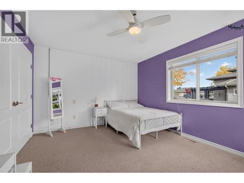 Second Bedroom Upstairs at 2512 Selkirk Drive, Dilworth Mountain, Kelowna