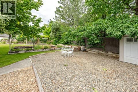 Back yard at 860 Fairview Road, Oliver