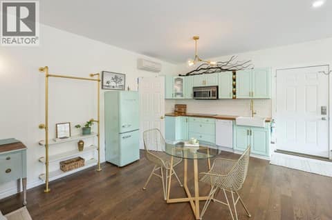 Guest house kitchen at 860 Fairview Road, Oliver