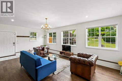 Guest house living room at 860 Fairview Road, Oliver